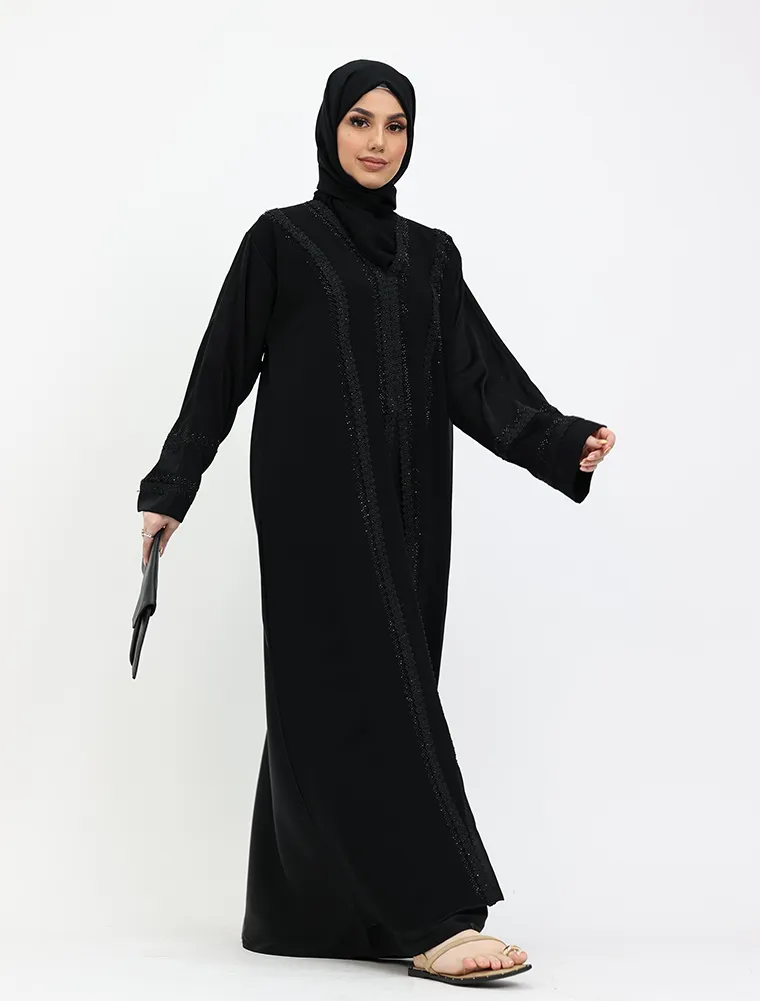 Black Noora Abaya